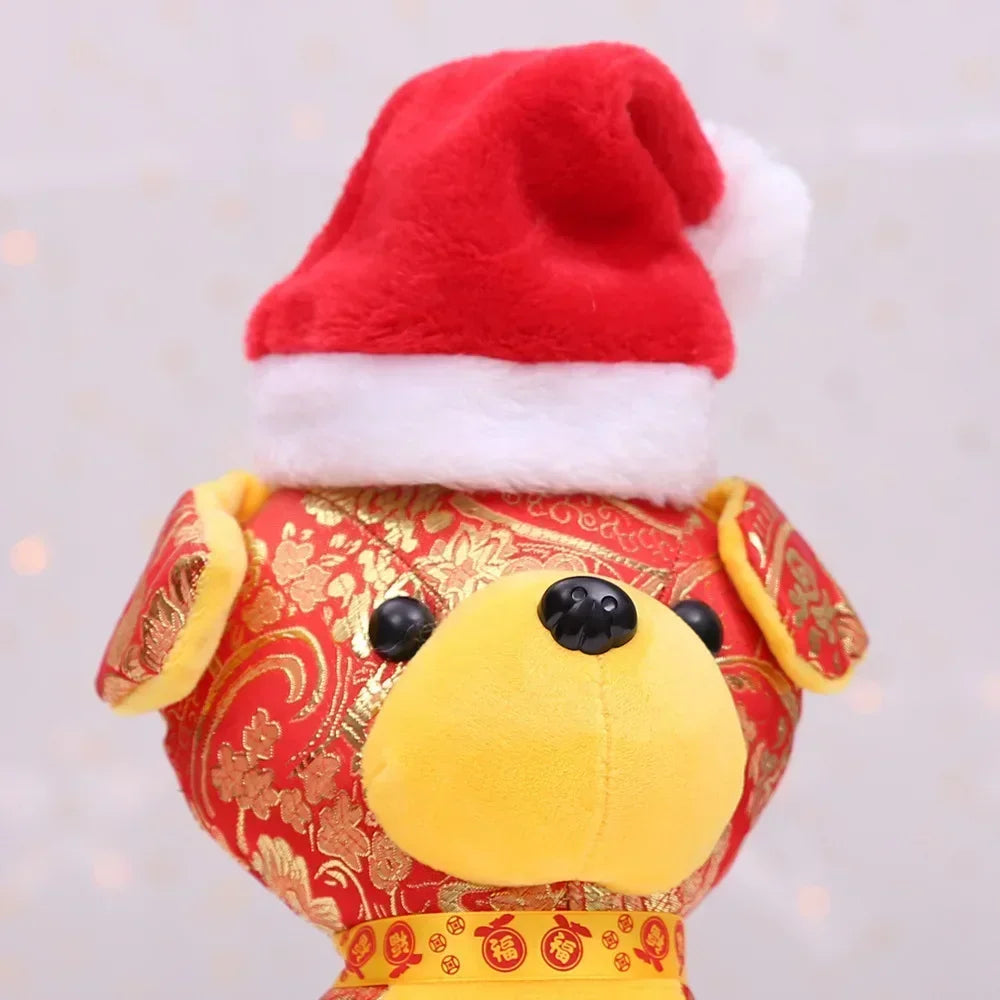 Christmas Pet Hat Santa Claus Hat for Cats Dogs Puppy Xmas Decoration New Year Party Supplies Pet Costume