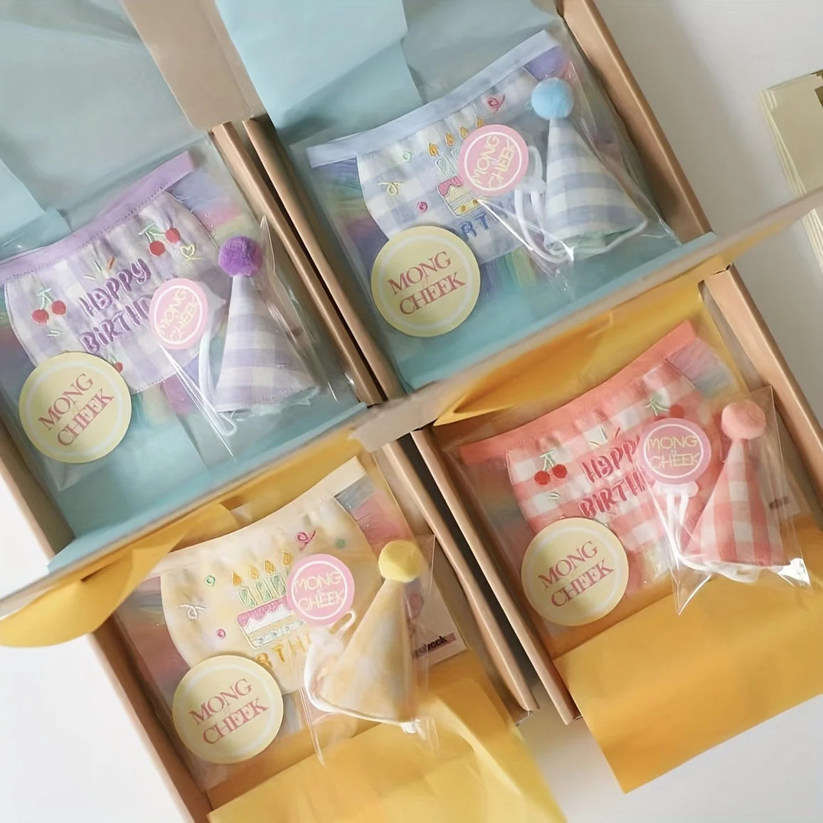 Dog & Cat Birthday Hat and Bandana Set – Cute Pet Birthday Accessories for Party & Photos